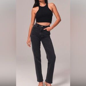 Abercrombie & Fitch Ultra High Rise 90s Straight Jean
